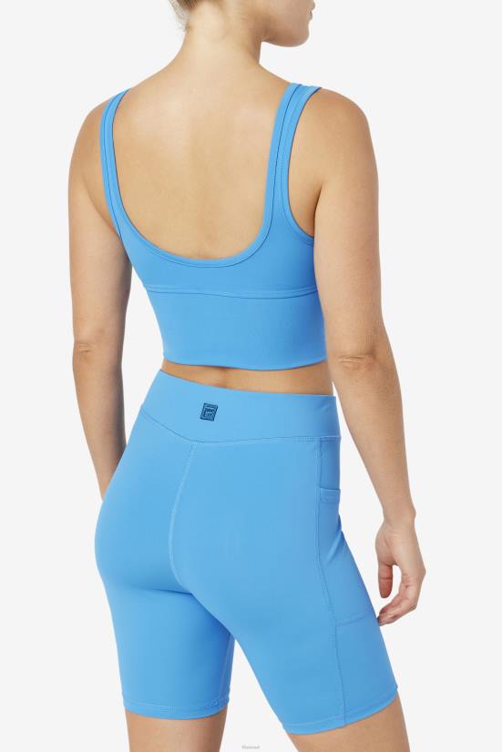 כחול צרפתי FILA טופ חזיית kora fila french blue 68LF1424