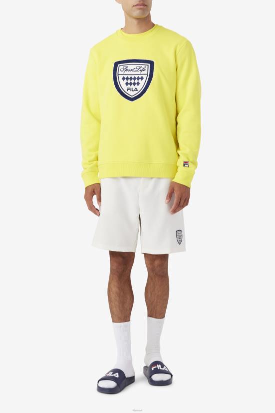 צהוב/צי/גארדניה FILA kush crew fila yellow/navy/gardenia 68LF554