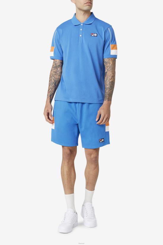 ורד כחול/לבן/אלמוג חזק FILA langlen short fila כחול/לבן/קורל ורד חזק 68LF728