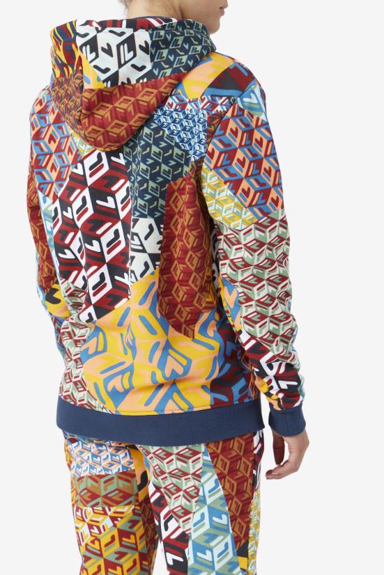 אוקיינוס/צהוב/לבן FILA קפוצ'ון layani fila ocean/צהוב/לבן 68LF1486