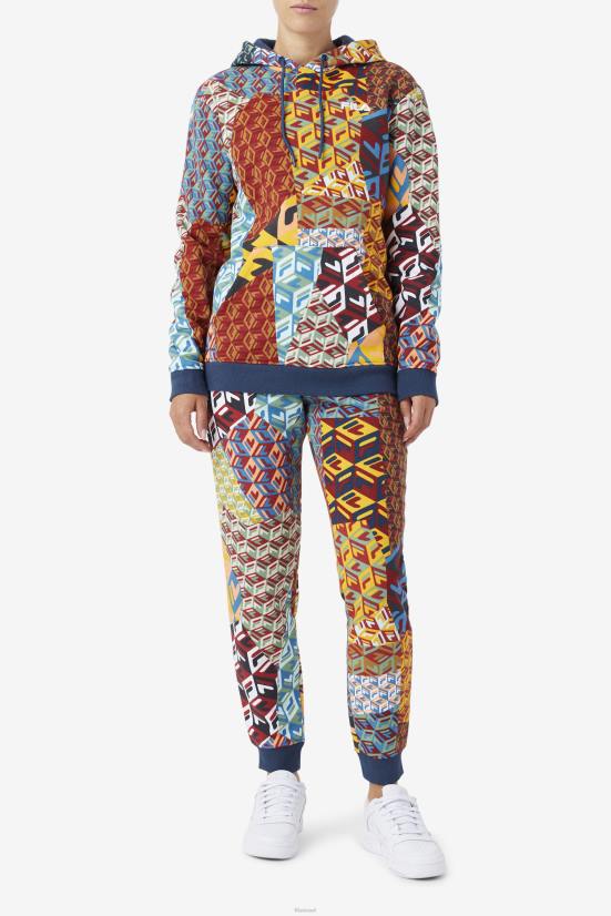 אוקיינוס/צהוב/לבן FILA קפוצ'ון layani fila ocean/צהוב/לבן 68LF1486