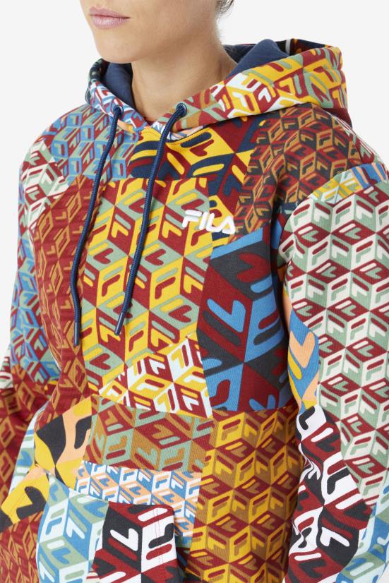 אוקיינוס/צהוב/לבן FILA קפוצ'ון layani fila ocean/צהוב/לבן 68LF1486