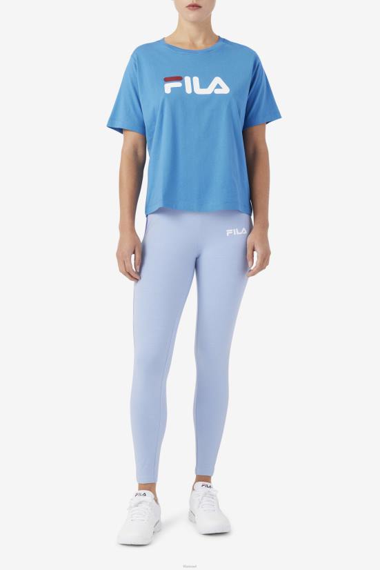 כחול/לבן/כחול FILA מרסי legging fila כחול/לבן/כחול 68LF1724