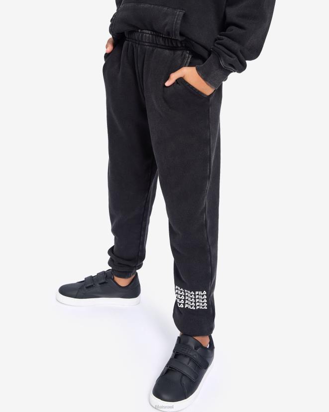 שָׁחוֹר FILA מכנס maxim של fila boy שחור 68LF3091