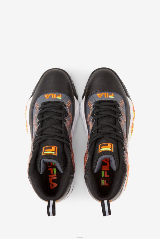 קאסלרוק/שחור/כתום FILA mb castlerock/שחור/כתום פילה גברים 68LF27