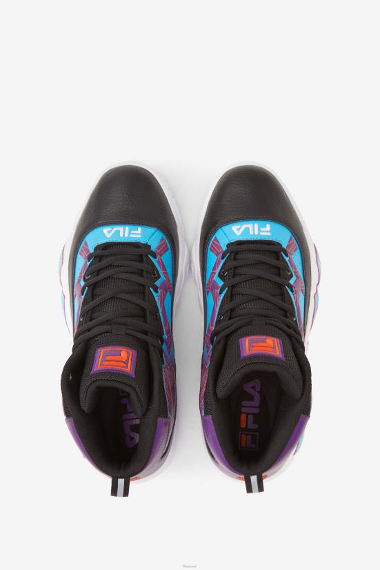 שחור/לבן/סגול FILA mb fila גברים שחור/לבן/סגול 68LF24