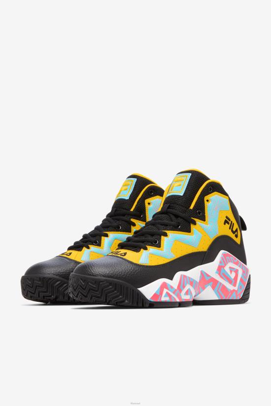 שחור/לימון/כחול FILA mb fila גברים שחור/לימון/כחולפיש 68LF26