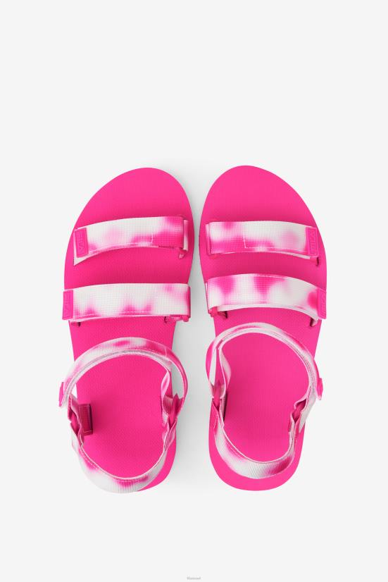 רב/ורוד גלו/לבן FILA multi/pink glo/white fila ts tie tie dye לנשים 68LF1359