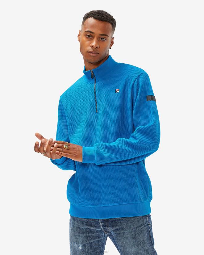 מיקונוס כחול FILA תג גברים כחול mykonos 2.0 qtr zip fila 68LF2628