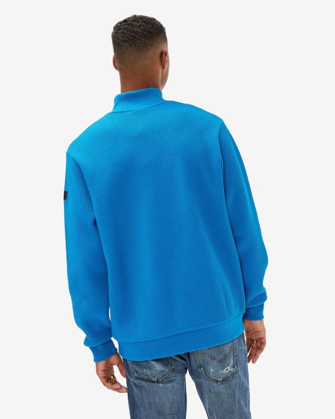 מיקונוס כחול FILA תג גברים כחול mykonos 2.0 qtr zip fila 68LF2628