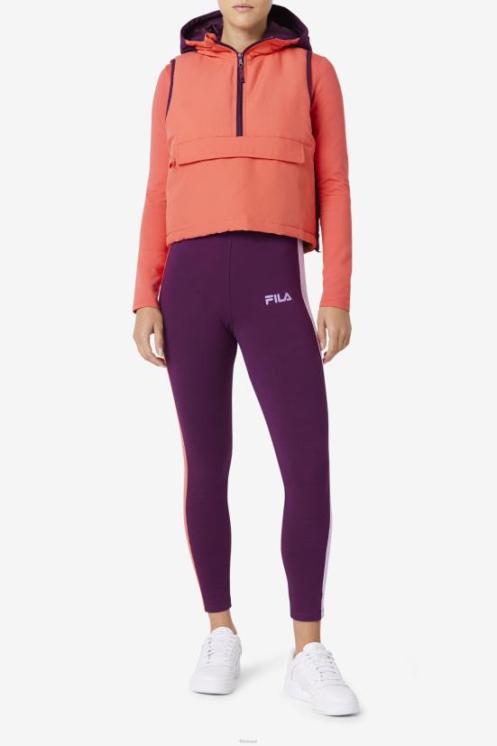 קאיין/סלק כבוש FILA nevaeh half zip vest fila cayenne/סלק כבוש 68LF1784