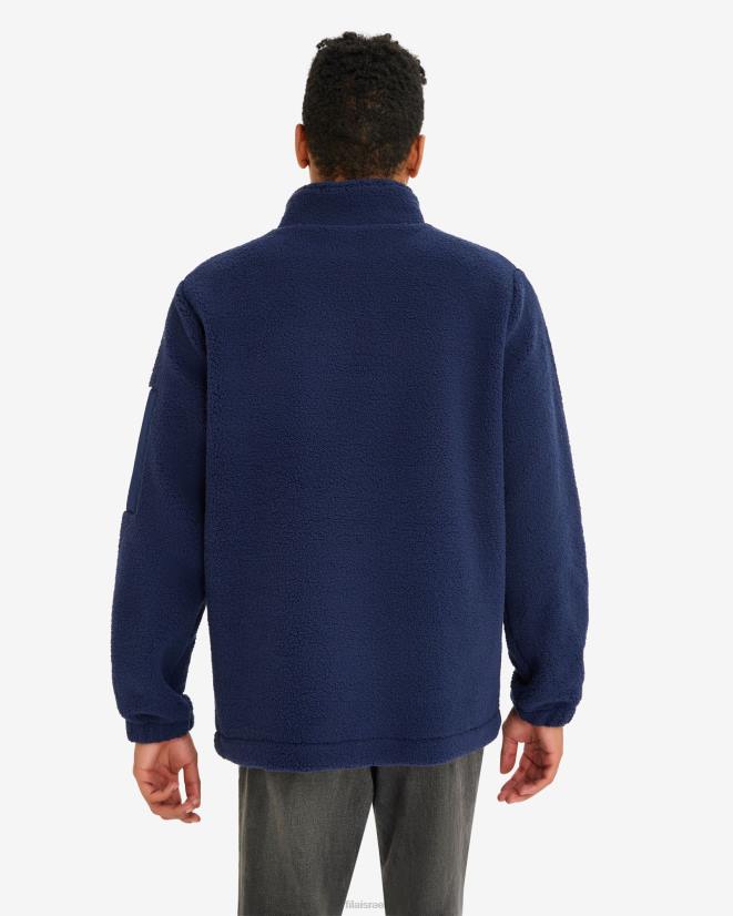 חיל הים החדש FILA new navy גברים Cole טדי qtr zip fila 68LF2610