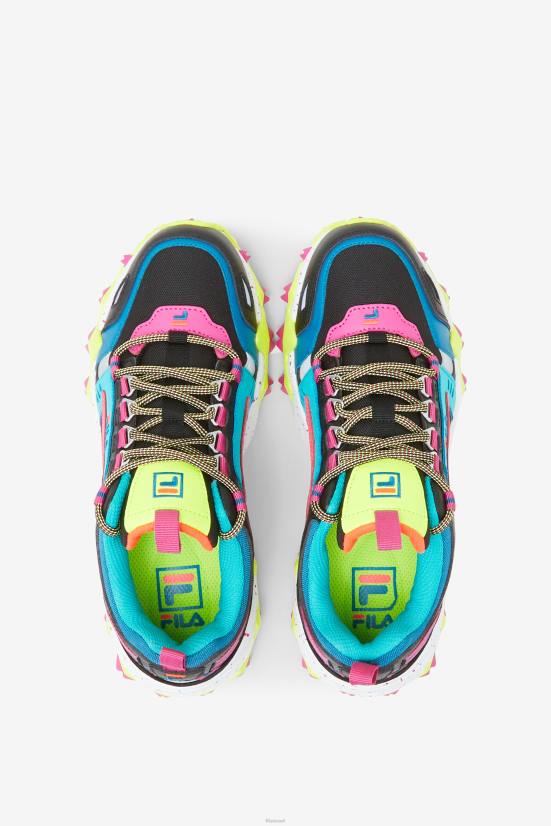 שחור / ורוד דיווה / צהוב FILA oakmont tr שחור/דיווה ורוד/צהוב פילה לנשים 68LF1211