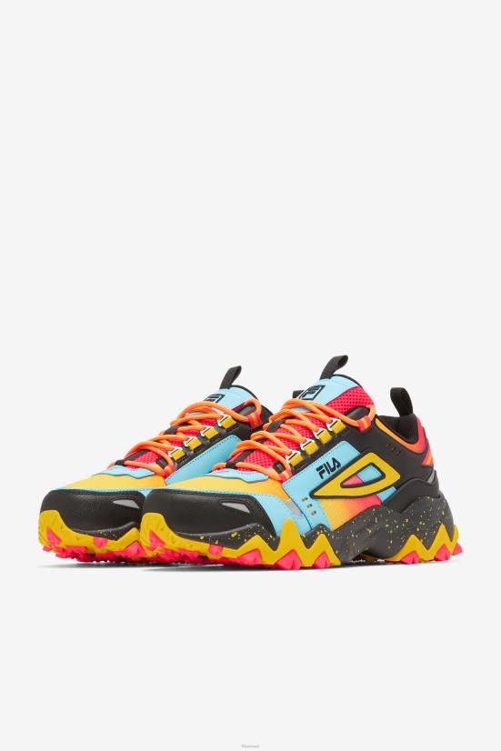 דיווה ורוד/לימון/שחור FILA oakmont tr diva לגברים ורוד/לימון/שחור פילה 68LF137