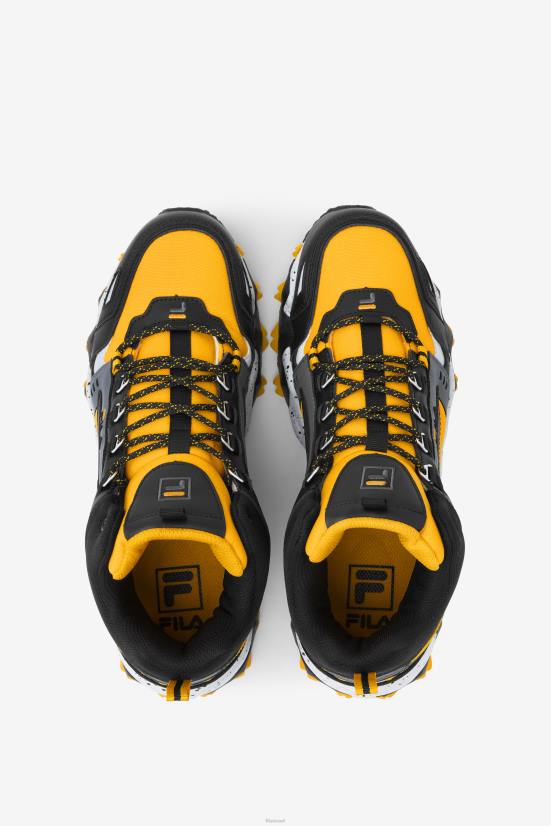 זהב/שחור/אפור קרחון FILA oakmont tr mid fila גברים זהב/שחור/אפור קרחון 68LF14