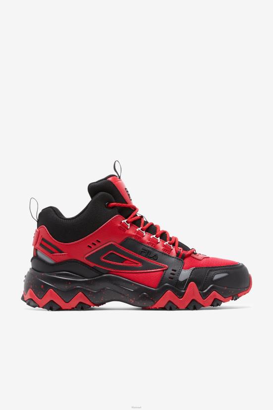 אדום/שחור/כסף מתכתי FILA oakmont tr mid fila לגברים אדום/שחור/כסף מתכתי 68LF62