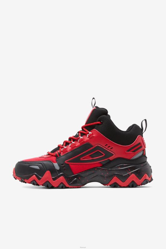 אדום/שחור/כסף מתכתי FILA oakmont tr mid fila לגברים אדום/שחור/כסף מתכתי 68LF62