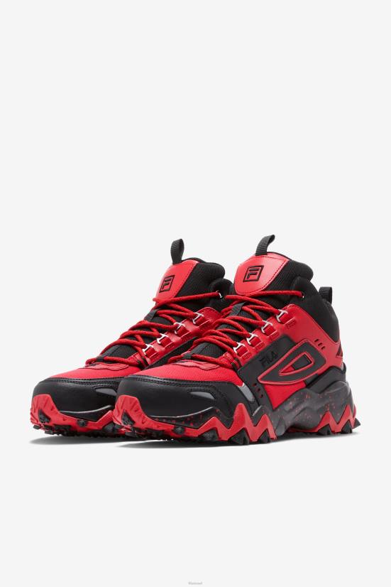 אדום/שחור/כסף מתכתי FILA oakmont tr mid fila לגברים אדום/שחור/כסף מתכתי 68LF62