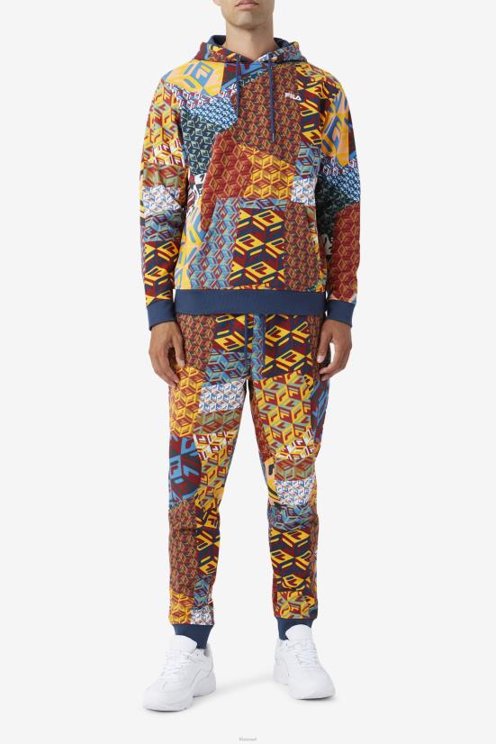 הדפס צהוב/אוקיינוס FILA פילה הדפס צהוב/ocean amay jogger 68LF946