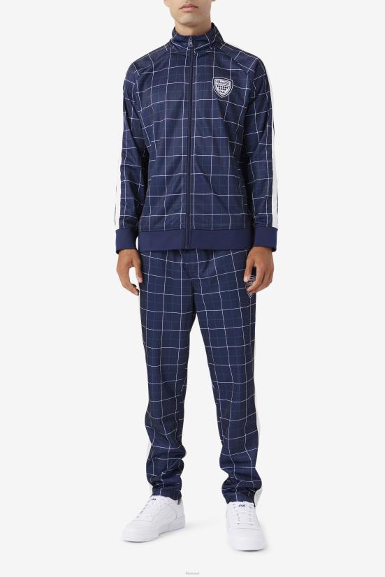 חיל הים/גרדן/יוני באג FILA oshan track pant navy/gardenia/june bug fila 68LF905