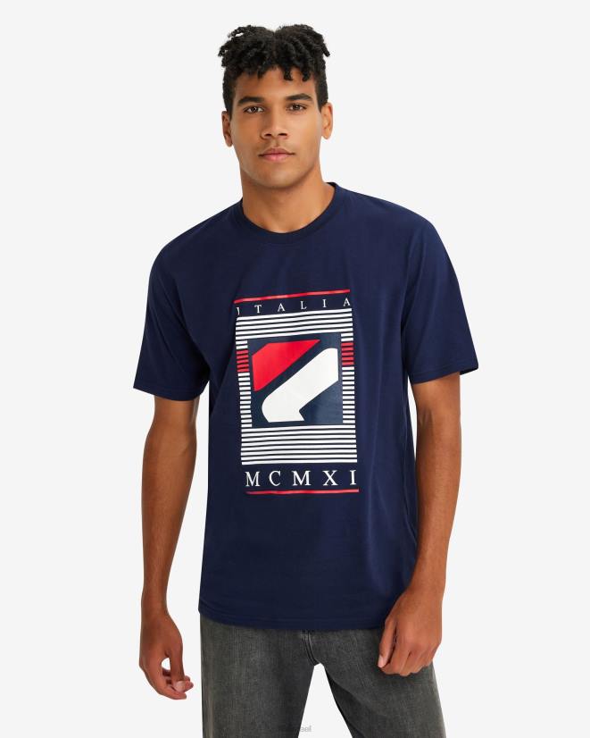 מעיל טווס FILA פילה גברים קרלוס טי peacoat 68LF2551