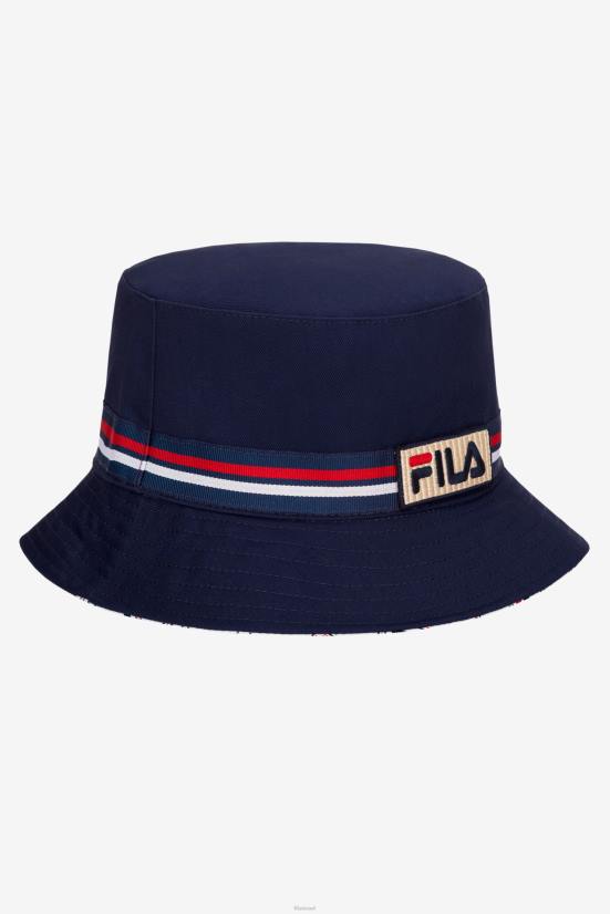 מעיל טווס FILA כובע דלי הפיך של peacoat fila 68LF987