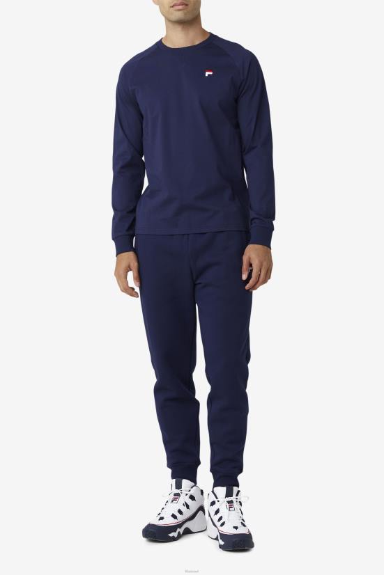 מעיל טווס FILA חולצה עם שרוול ארוך של peacoat fila flynn 68LF291