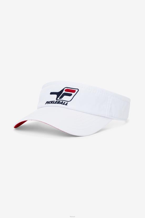 לבן אדום FILA מגן pickleball fila לבן/אדום 68LF1130