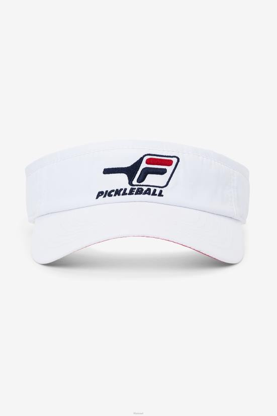 לבן אדום FILA מגן pickleball fila לבן/אדום 68LF1130
