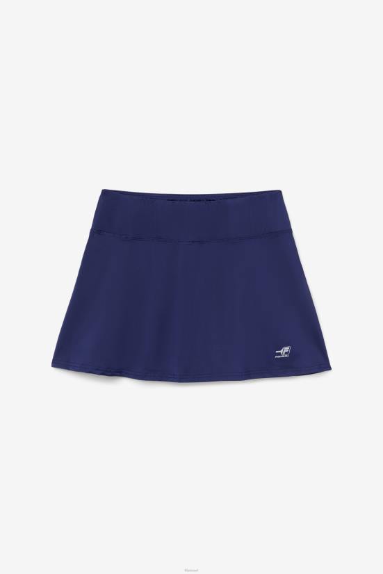 חיל הים FILA pickleball flounce skort navy fila 68LF2039