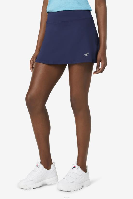 חיל הים FILA pickleball flounce skort navy fila 68LF2039
