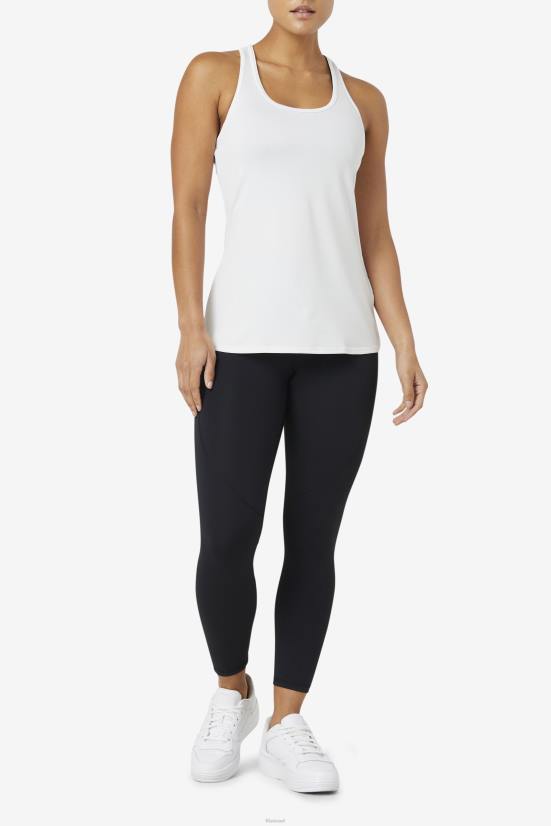 לבן FILA pickleball racerback tank fila white 68LF2018