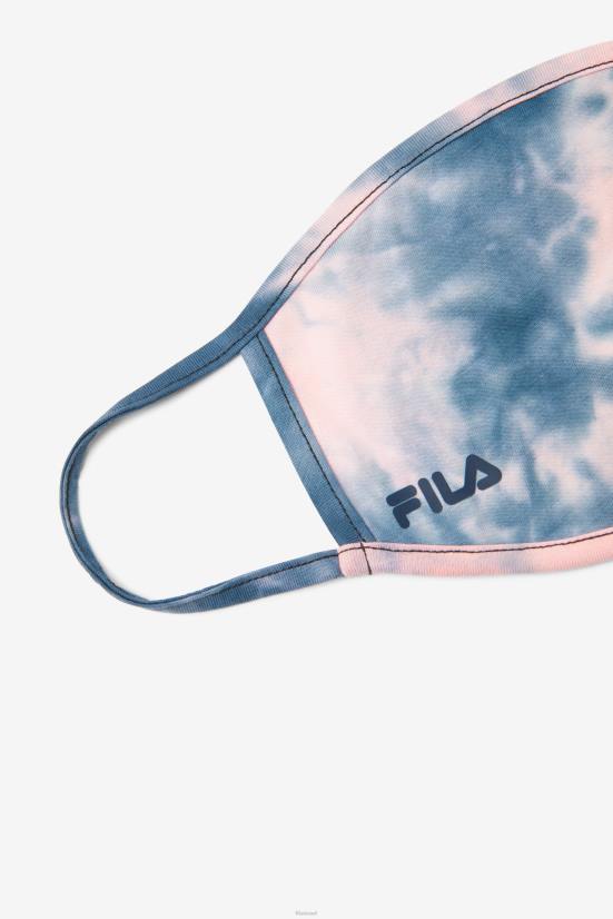 ורוד תמות FILA pink tye die pink tie dye mask face fila 68LF1044