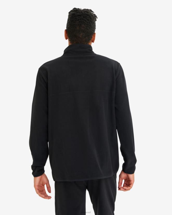 שָׁחוֹר FILA גברים דיוויד qtr zip fila שחור 68LF2600