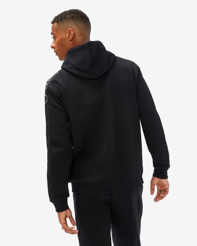 שָׁחוֹר FILA ג'יי qtr zip fila שחור לגברים 68LF2606