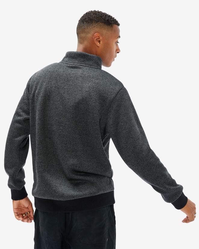 חוואר שחור FILA יוניסקס רומנו qtr zip שחור marle fila 68LF2597