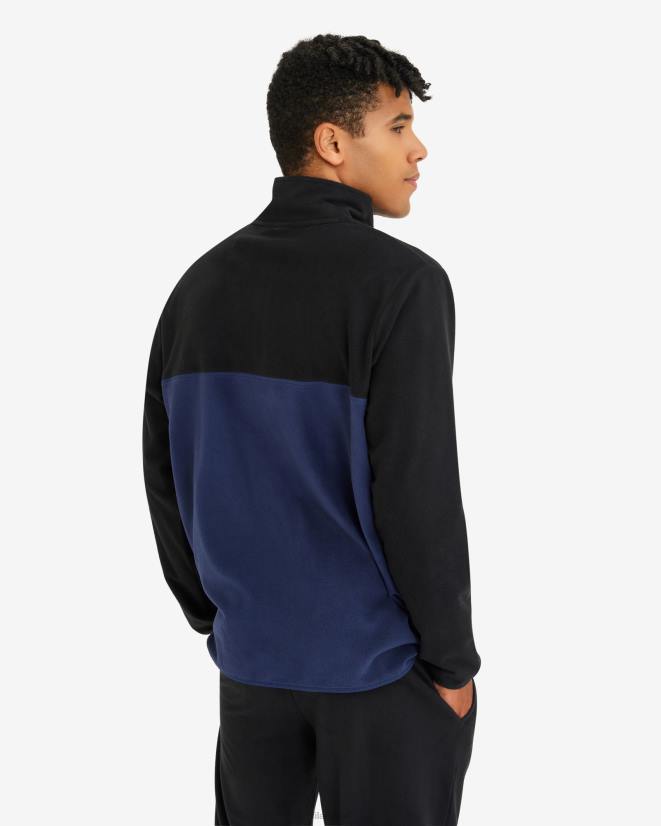 חיל הים החדש FILA גברים דיוויד qtr zip new navy fila 68LF2609