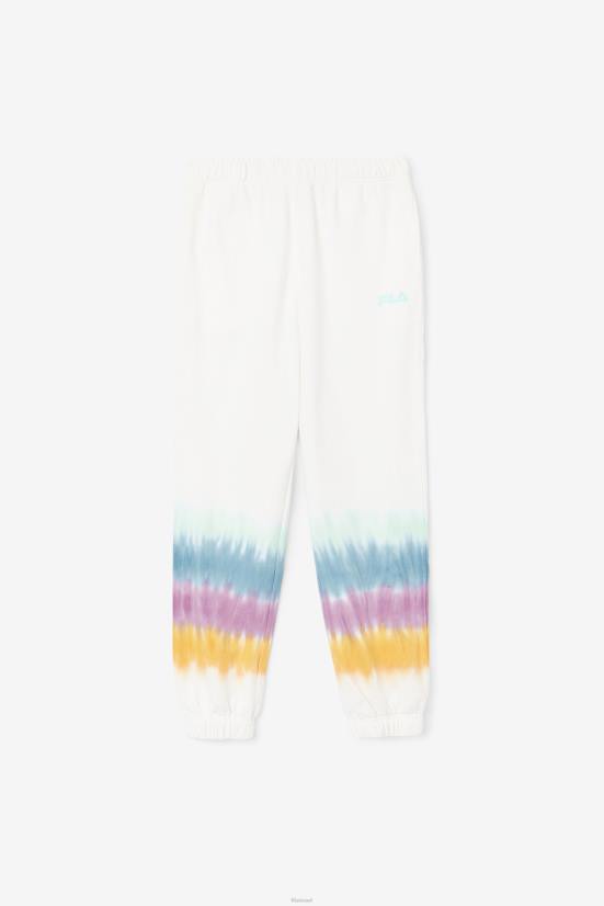 צבע עניבה לבן FILA raleigh tie dye jogger white tie dye fila 68LF1655