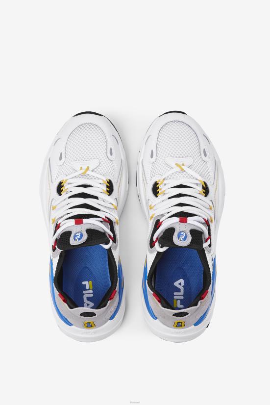 לבן/שחור/כחול FILA ray tacer evo 2 פילה לבן/שחור/כחול לגברים 68LF161