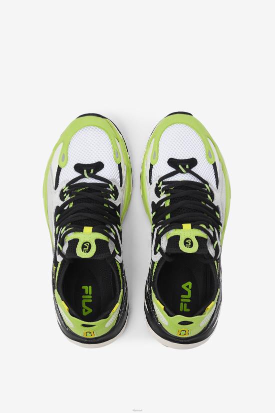 שחור / ירוק חד / אקרו FILA ray tracer evo 2 fila לגברים שחור/ירוק חד/עקרו 68LF134