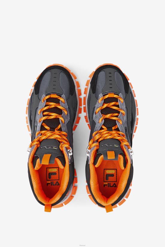 קאסלרוק/שחור/כתום FILA לגברים ray tracer tr 2 mid fila castlerock/שחור/כתום 68LF92