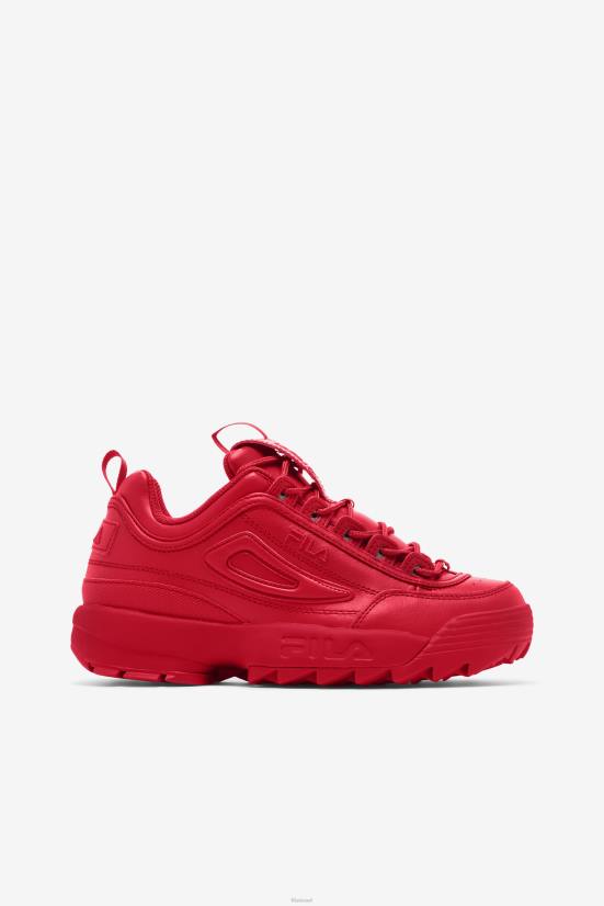 אָדוֹם FILA red fila women's disruptor 2 premium 68LF1161