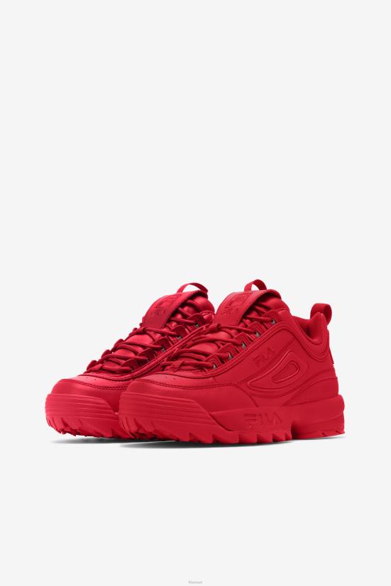אָדוֹם FILA red fila women's disruptor 2 premium 68LF1161