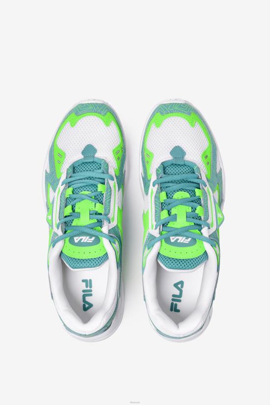 לבן/קרמי/ירוק FILA ארכיון גברים rjv fila לבן/קרמיקה/ירוק 68LF20