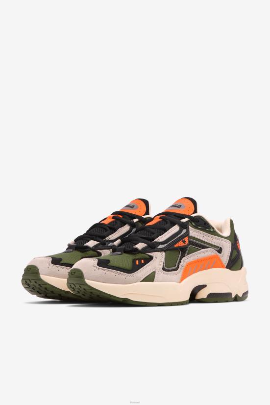 עירית / אקרו / שחור FILA ארכיון גברים rjv fila chive/ecru/שחור 68LF140