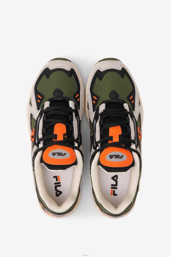 עירית / אקרו / שחור FILA ארכיון גברים rjv fila chive/ecru/שחור 68LF140