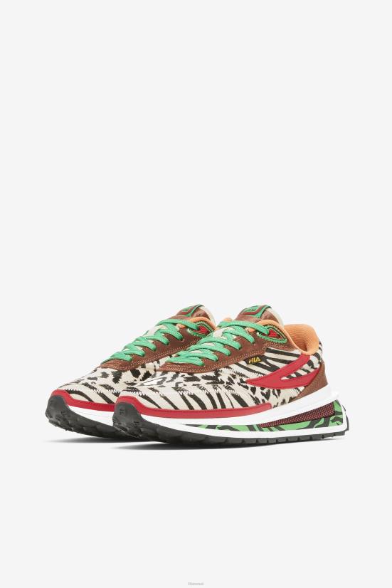 סקוויה/אדום/פנינת זרעים FILA sequoia/red/seedpearl fila לנשים רנו אפס חיה 68LF1251