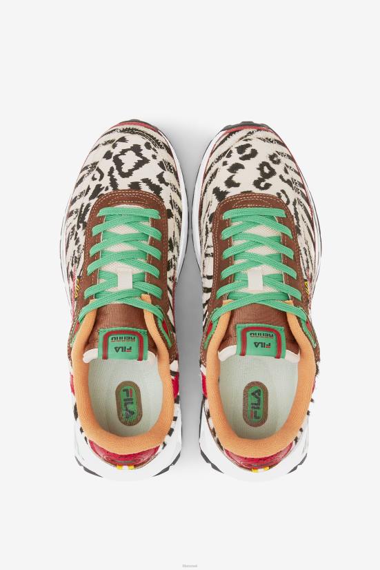 סקוויה/אדום/פנינת זרעים FILA sequoia/red/seedpearl fila לנשים רנו אפס חיה 68LF1251