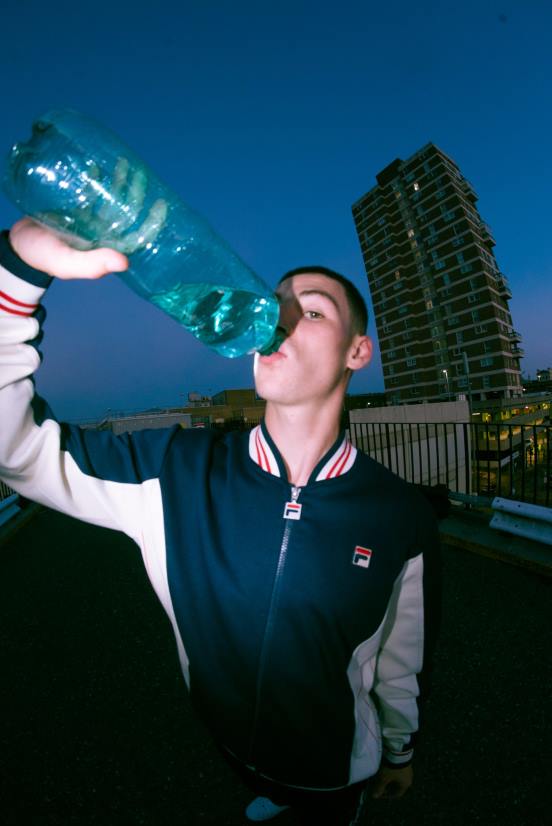 FILA מעיל ספורט פילה בייסבול של settanta 68LF3334