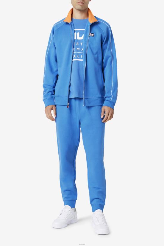 ורד כחול/לבן/אלמוג חזק FILA מעיל חזק כחול/לבן/קורל ורד sutton fila 68LF876